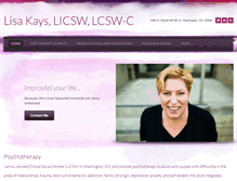 Tablet Screenshot of lisakays.com